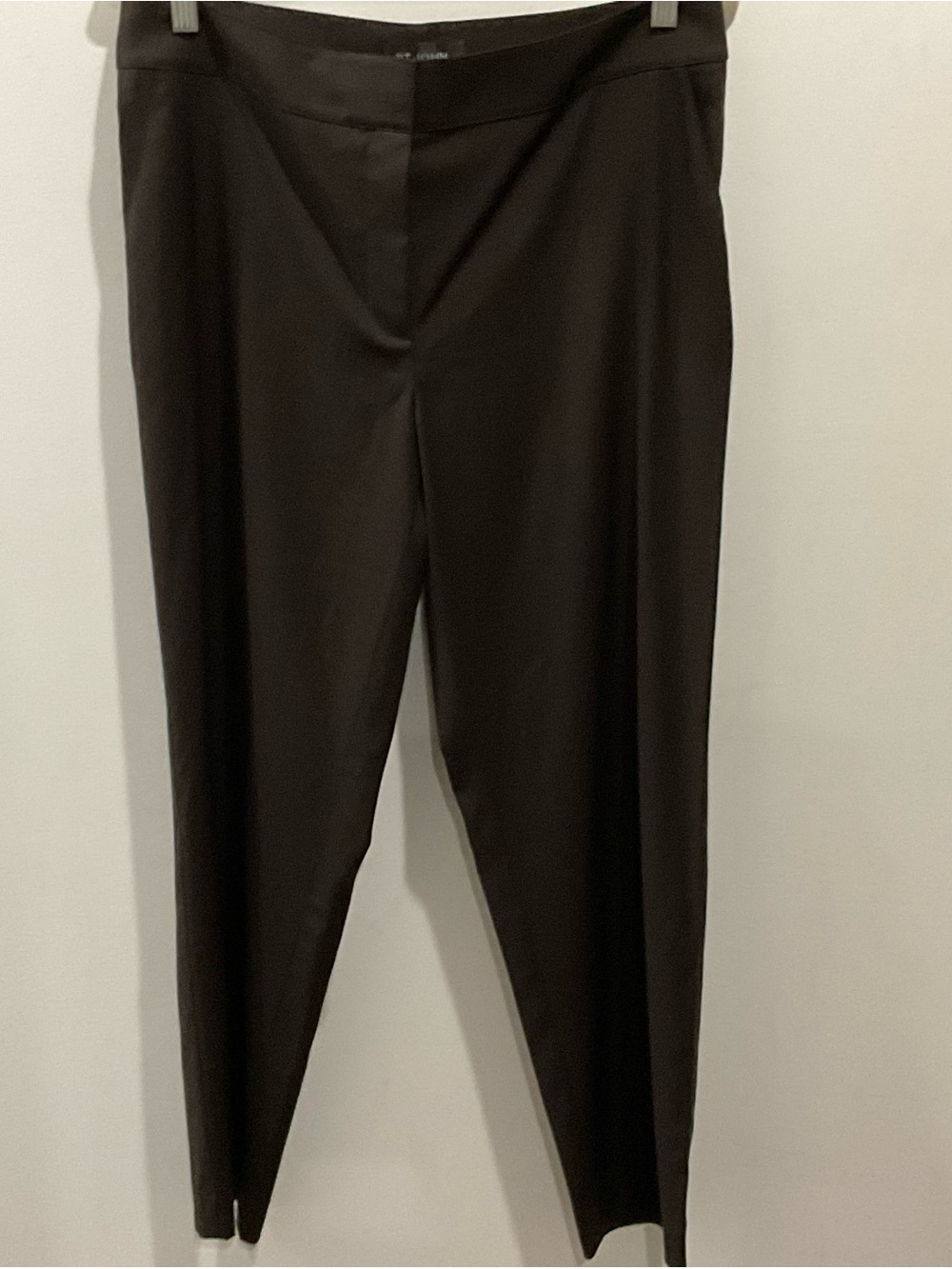 St. John Women’s Dark Brown Tailored Dress Pants sz 10
